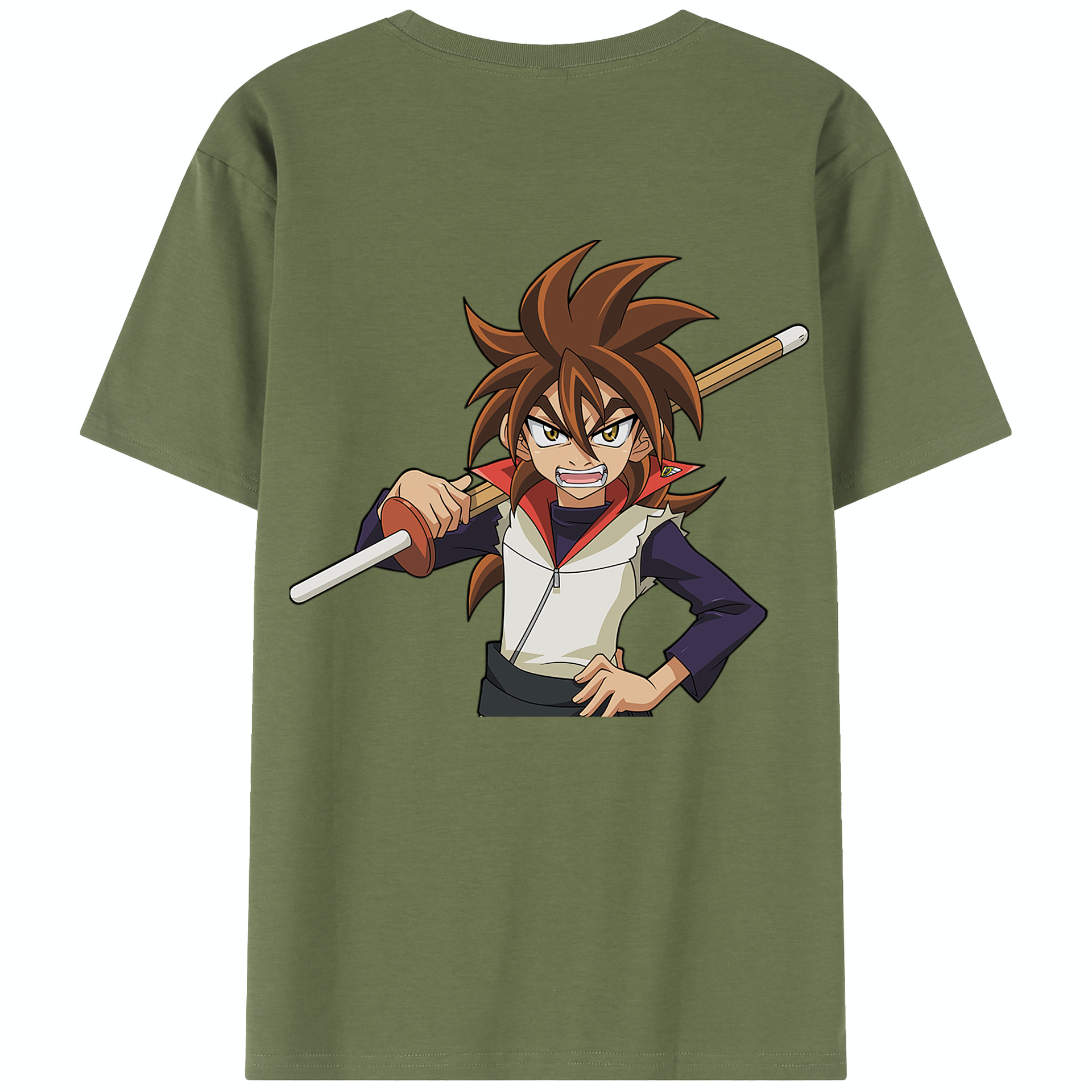 （画像用） 遊☆戯☆王 Yu-Gi-Oh! 綿100％半袖Tシャツ（背面プリント）